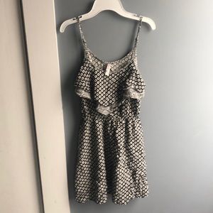 Black and white dress